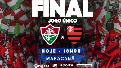 Fluminense x Flamengo AO VIVO: assista com imagens final do Carioca