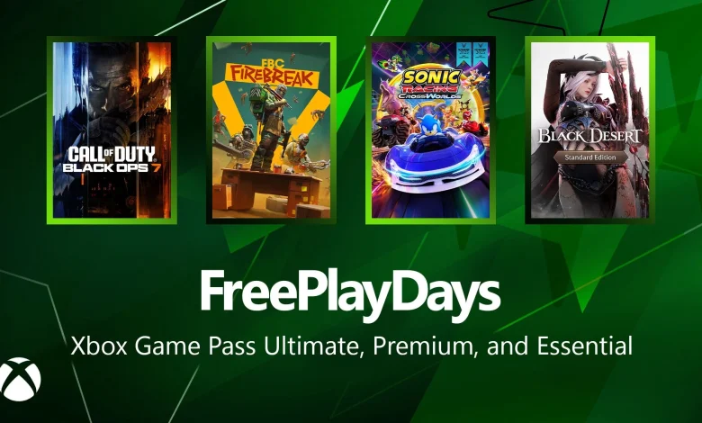 Free Play Days – Call of Duty Black Ops 7, Sonic Racing: CrossWorlds, FBC: Firebreak and Black Desert