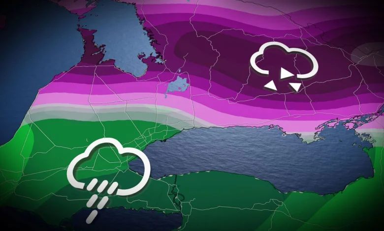Freezing rain risk builds in Ontario, Quebec with messy storm