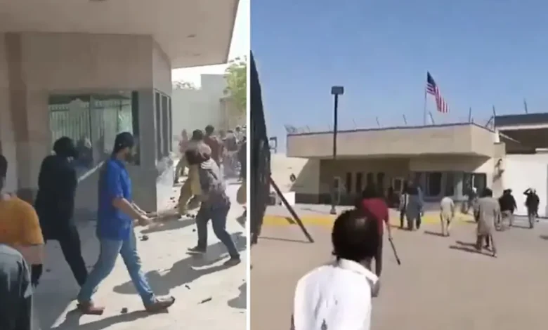 From Pak To Iraq, Protesters Storm US Consulates Over Khamenei's Death