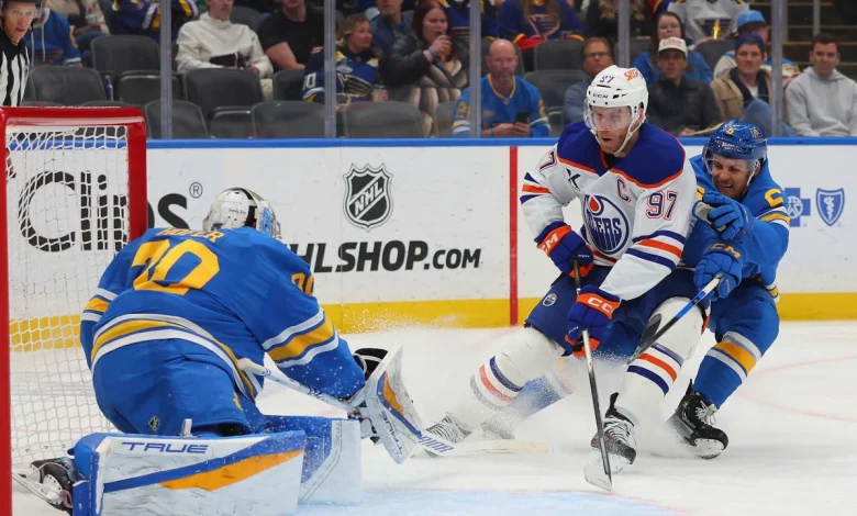 GAME RECAP: Blues 3, Oilers 2 (OT)