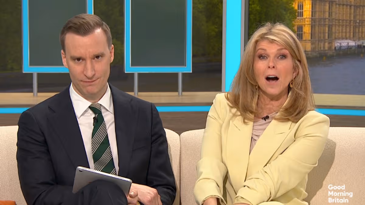 GMB's Kate Garraway says 'take over' as she issues apology to co-star live on air