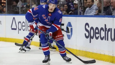 Gabe Perreault impressing as he learns ‘on the job’ with Rangers in hopes of long-term role