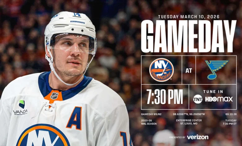 Game Preview: Islanders at Blues