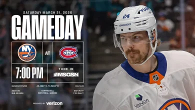 Game Preview: Islanders at Canadiens