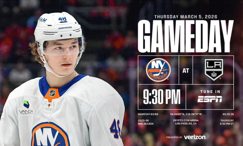 Game Preview: Islanders at Kings