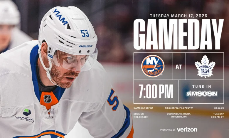Game Preview: Islanders at Maple Leafs
