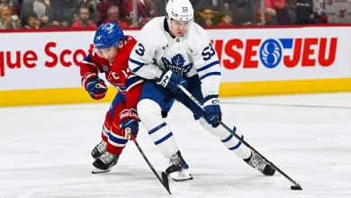 Game Review: Bo Groulx torches Noah Dobson, nearly scores in Maple Leafs' loss to Montreal