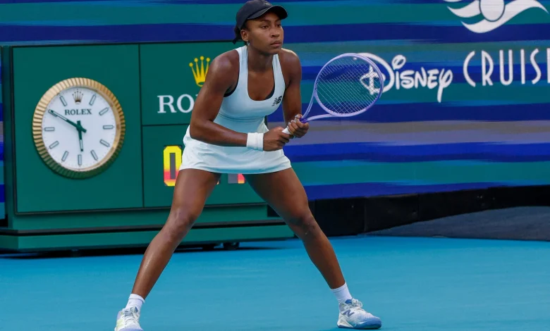 Gauff adjusts to Cocciaretto’s tempo, closes it in three at the Miami Open