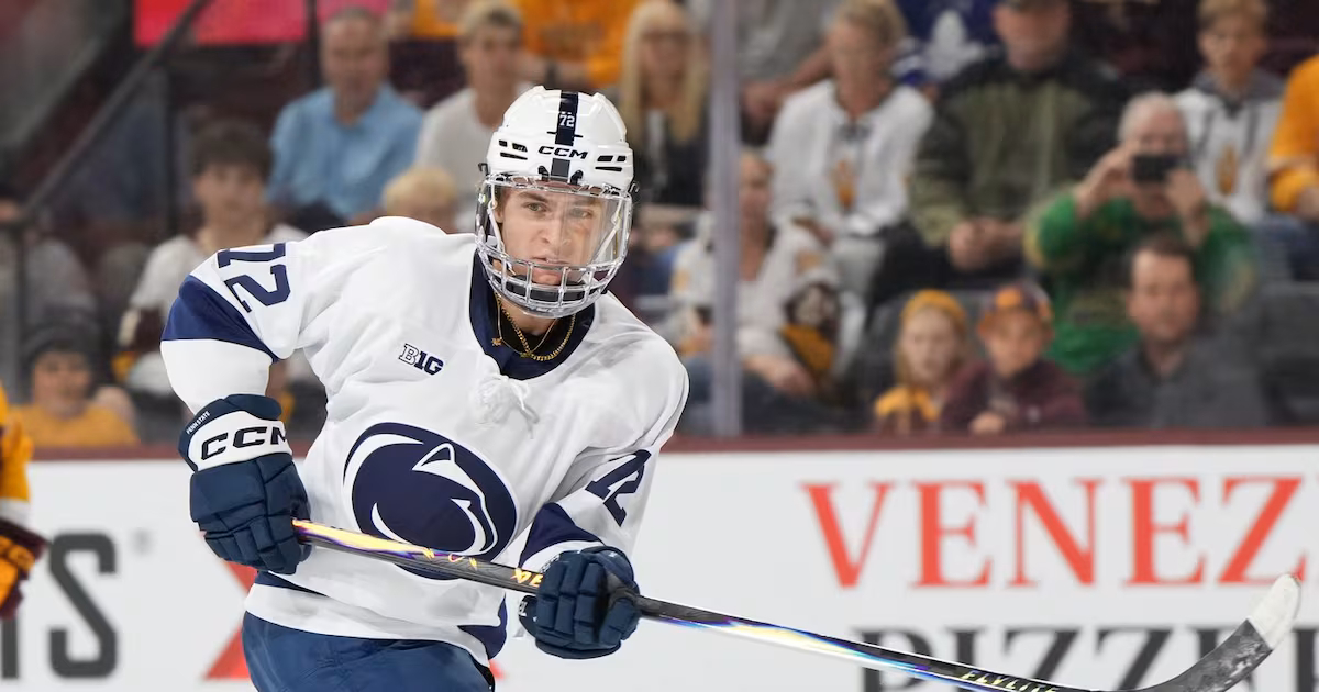 Gavin McKenna, Penn State open NCAA D1 playoffs against Minnesota Duluth on TSN