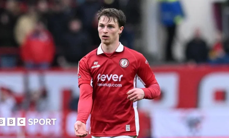 George Tanner: Bristol City defender ruled out for 'weeks' with ankle injury