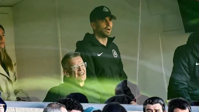 Gerard Piqué asiste al Granada - Andorra desde un palco privado