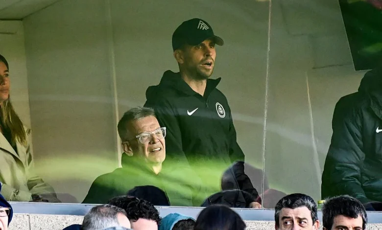 Gerard Piqué asiste al Granada - Andorra desde un palco privado