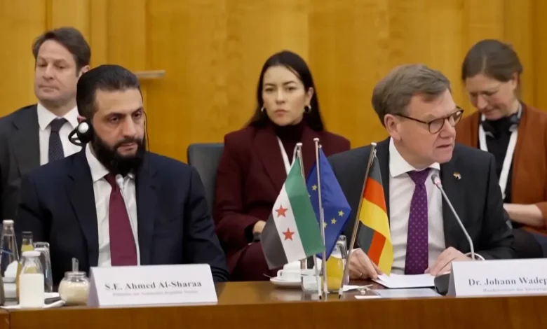 Germany’s FM tells President al-Sharaa ‘We stand with Syria’