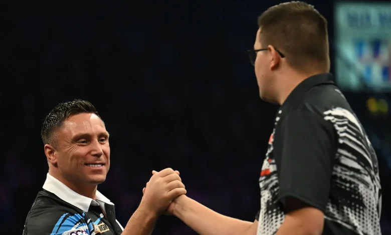 Gerwyn Price has promised to show Gian van Veen 'no mercy' when they meet on stage in the Premier League Darts in Berlin on Thursday
