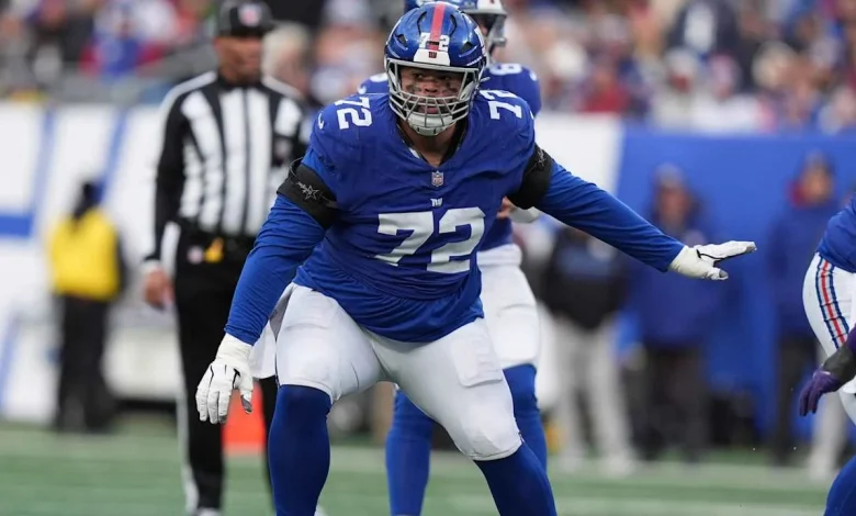 Giants' Jermaine Eluemunor believes he's 'the best right tackle in the league' ahead of free agency