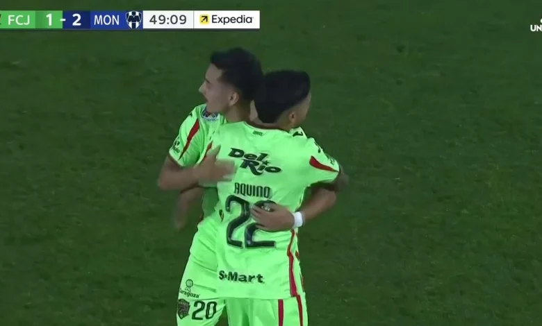 Gol de Jairo Torres y Juarez descuenta ante Monterrey