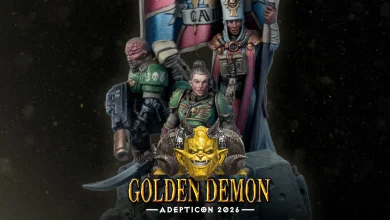 Golden Demon 2026 winners revealed at AdeptiCon