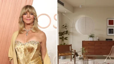 Goldie Hawn's Entryway Pendant Light Defines Good Taste