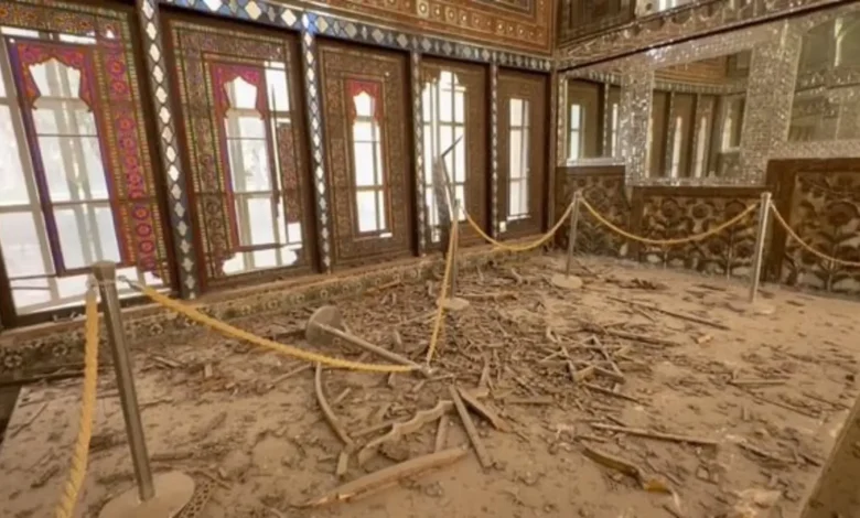 Golestan Palace majorly damaged in US-Israeli strikes on Tehran
