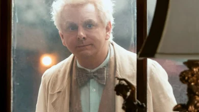 Good Omens 3 Preview Image: Sheen's Aziraphale Takes a Peek Inside