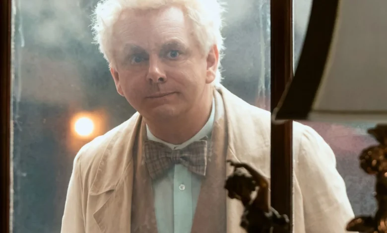 Good Omens 3 Preview Image: Sheen's Aziraphale Takes a Peek Inside