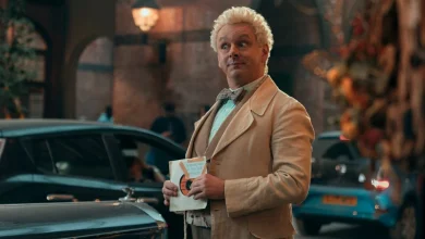 Good Omens season 3 unveils first look at Michael Sheen's Aziraphale in finale episode