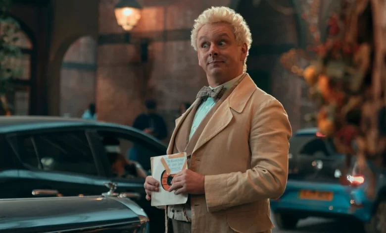 Good Omens season 3 unveils first look at Michael Sheen's Aziraphale in finale episode