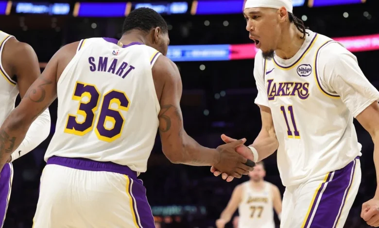 Grades for Luka Dončić, Austin Reaves in Lakers win vs. Knicks