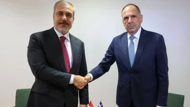 Greek, Turkish foreign ministers discuss Middle East developments