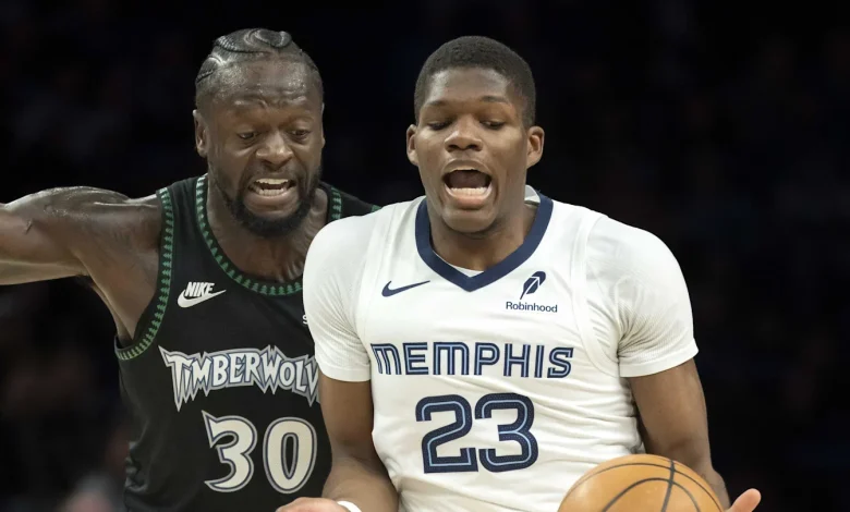 Grizzlies lose in Minnesota to Timberwolves behind Anthony Edwards' big night