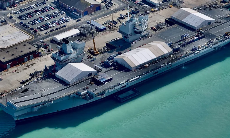 HMS Prince of Wales placed on five days’ notice to sail in response to Middle East crisis