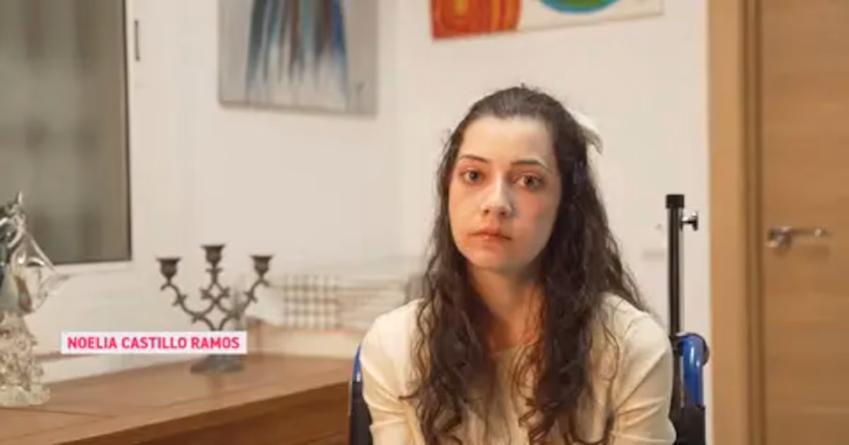 Habla por primera vez Noelia, la joven parapléjica que luchó contra su padre para poder recibir la eutanasia: “Me quedan 4 días porque el 26 me la hacen”