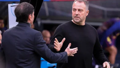 Hansi Flick explains spat with Marcelino after Barcelona beat Villarreal