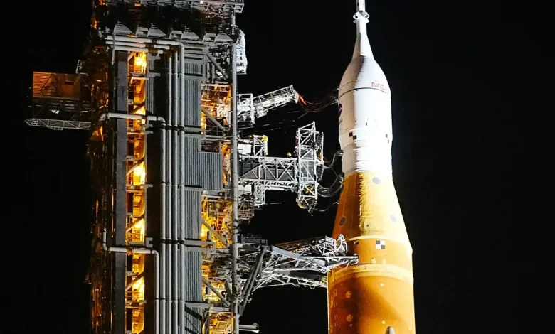 Here's how you can see NASA's SLS rocket before the Artemis II launch