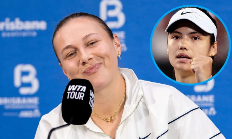 'High quality' Emma Raducanu praised by Amanda Anisimova ahead of Indian Wells clash