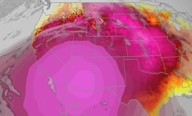 Historic March Heat Wave For West, Plains, Including California, Arizona