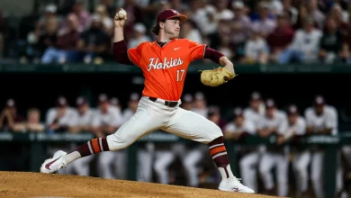 Hokies stymied by No. 23 Aggies at Globe Life Field