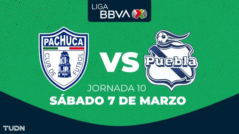 Horario y dónde ver el Pachuca vs. Puebla de la Jornada 10 del Clausura 2026