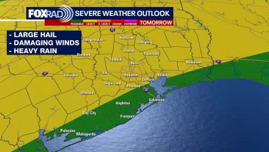Houston weather: Strong, severe storms possible this weekend, FOX 26 Storm Alert in effect