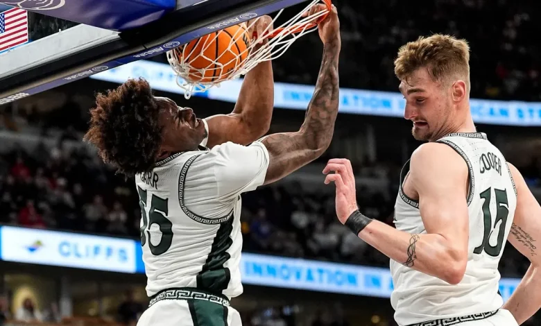 How Coen Carr became nation's top dunker for Michigan State basketball