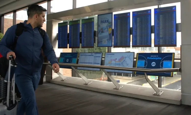 How busy is Philadelphia International today? PHL TSA wait times