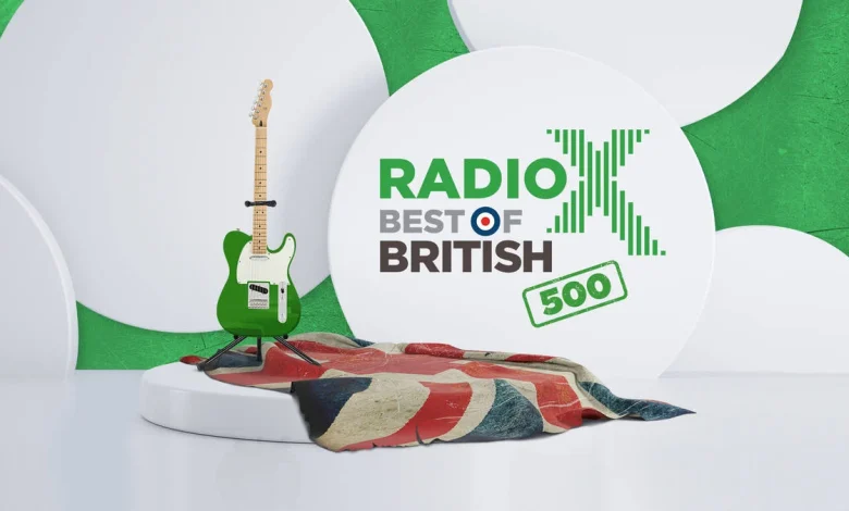 How to vote for Radio X Best Of British 500