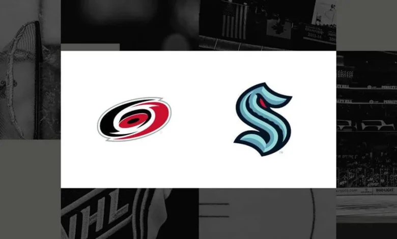 How to watch Hurricanes vs. Kraken: TV channel and streaming options for March 2