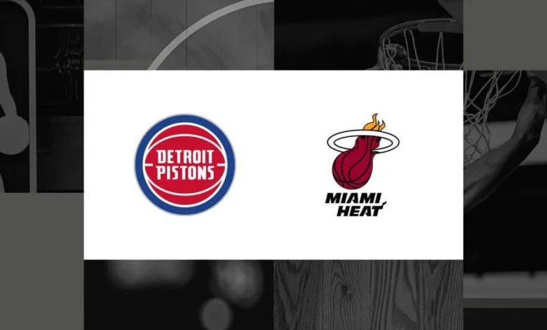 How to watch Pistons vs. Heat: TV channel and streaming options for March 8