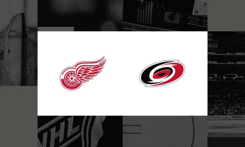 How to watch Red Wings vs. Hurricanes: TV channel and streaming options for February 28