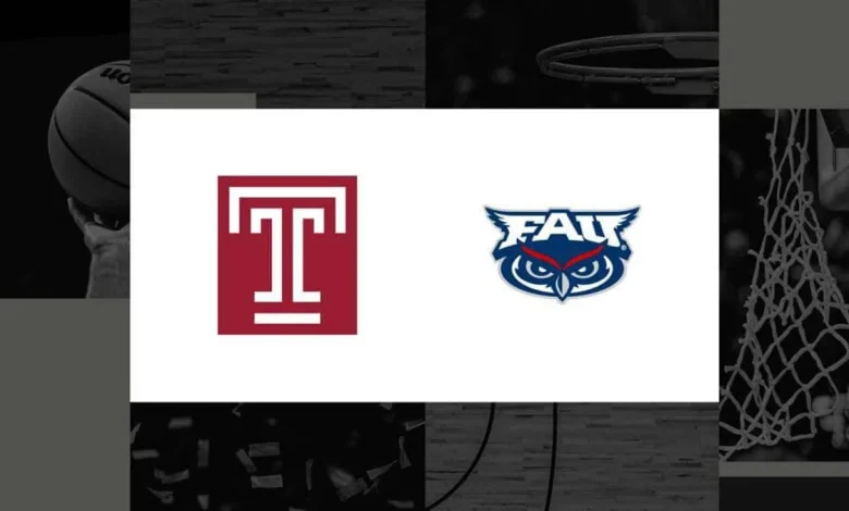 How to watch Temple vs. Florida Atlantic men’s basketball: AAC Tournament TV channel and streaming options for March 11