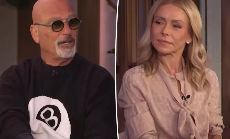 Howie Mandel snaps at Kelly Ripa in awkward on-camera moment