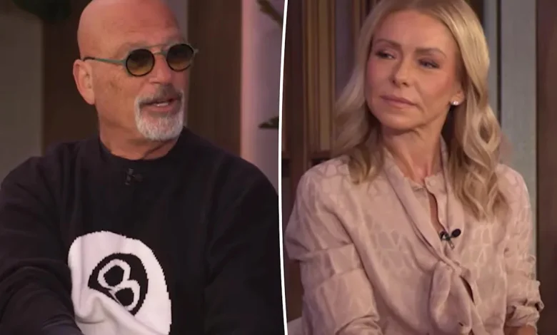 Howie Mandel snaps at Kelly Ripa in awkward on-camera moment