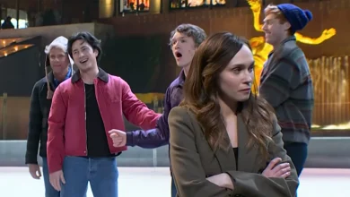 Hudson Williams Joins Connor Storrie In SNL Sketch — Heated Rivalry Reunion